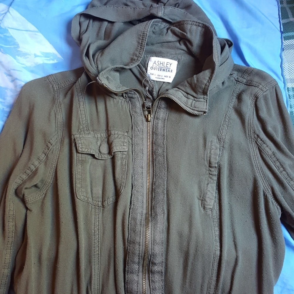 Army green jacket